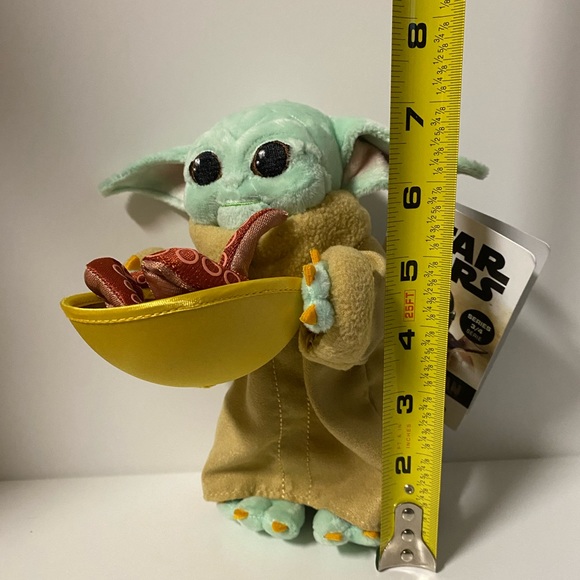 Star Wars The Mandalorian Plush Toy The Child Baby Yoda Grogu Stuffed Animal Set - Picture 6 of 13